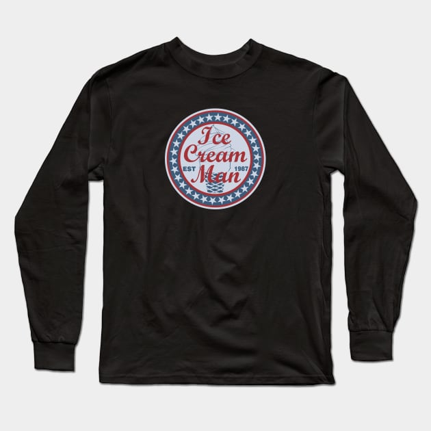 ice cream man Long Sleeve T-Shirt by vender